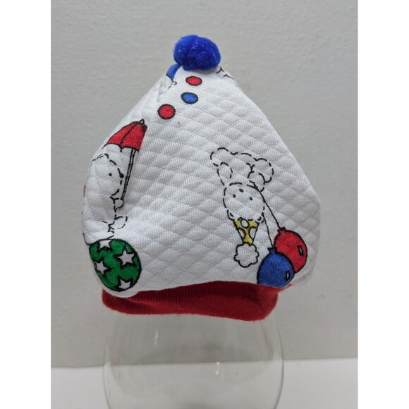 Carter's Balloon Bear Sleepsack Hat Blanket 90s Baby Clothes USA Cotton Vintage - Picture 10 of 12